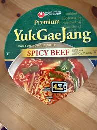 NONGSHIM RAMYUN YUKGAEJANG SPICY BEEF 3.56 OZ - Image 2