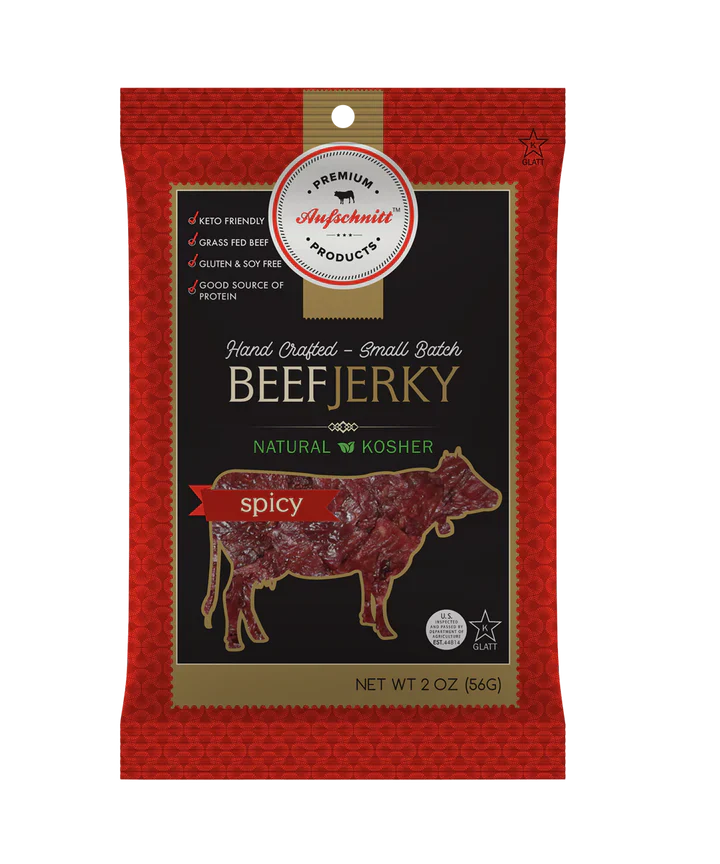 AUFSCHNITT BEEF JERKY SPICY 2 OZ - Image 5