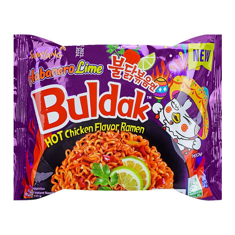 BULDAK RAMEN HABANERO LIME  4.76 OZ - Image 3