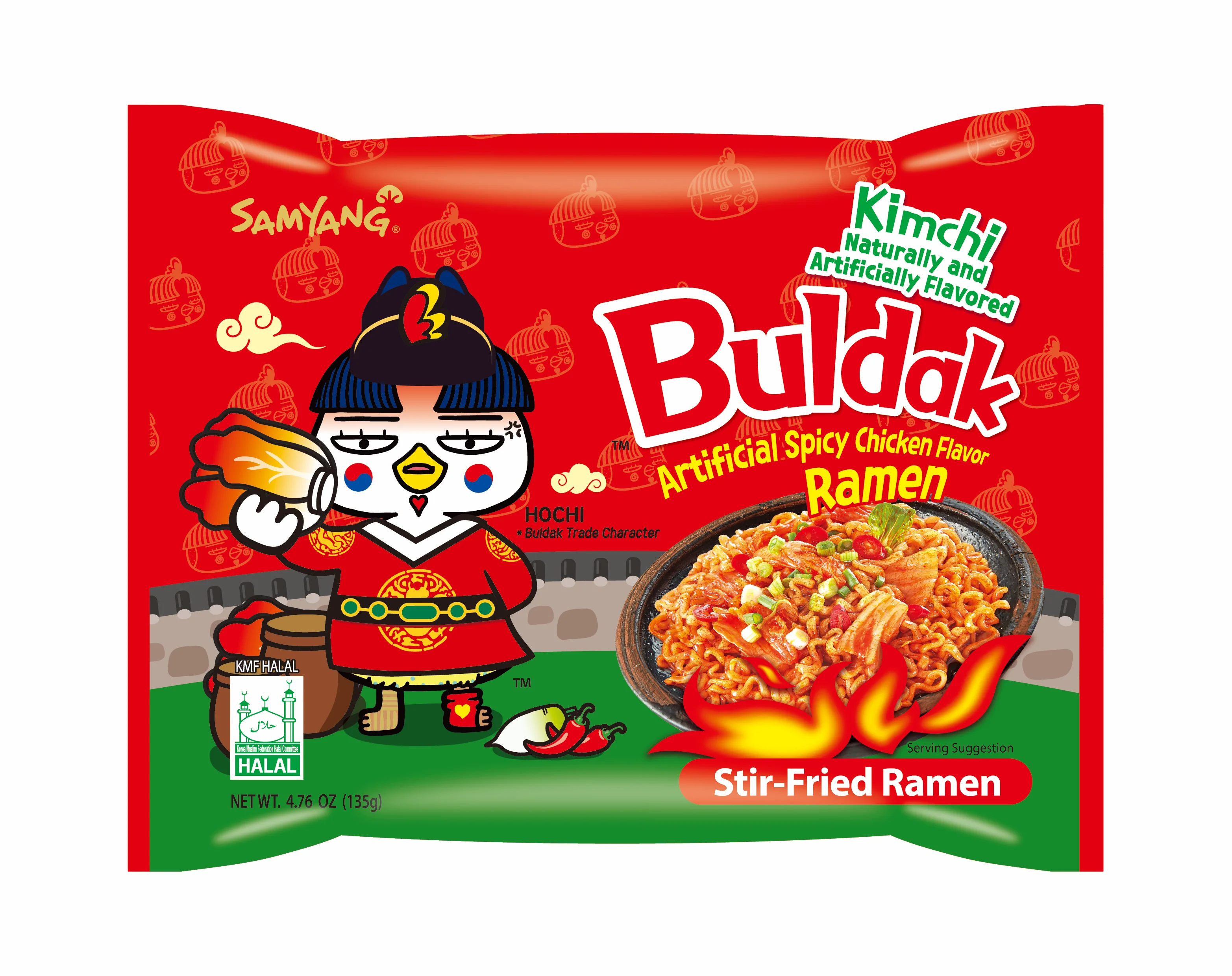 BULDAK RAMEN KIMCHI 4.94 OZ - Image 3