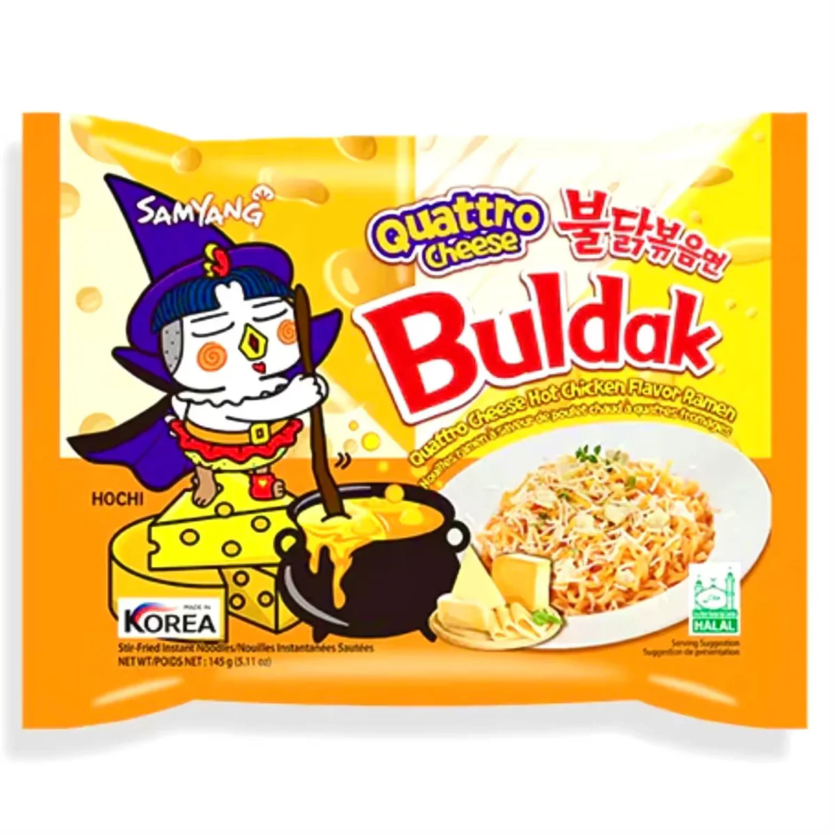 BULDAK RAMEN QUATTRO CHEESE 5.11 OZ - Image 2
