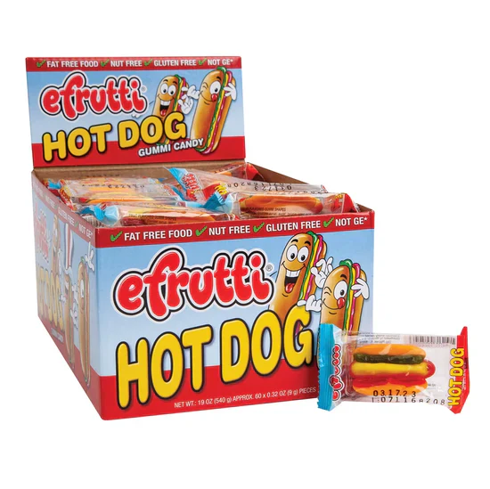 EFRUTTI HOT-DOG GUMMI CANDY 9g - Image 2