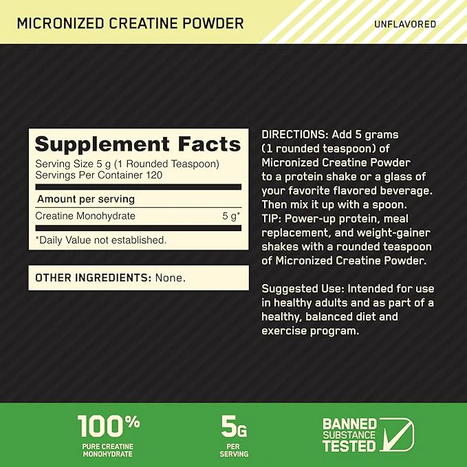 EVOLUTION NUTRITION CREATINE 1000 60 SERVINGS - Image 7