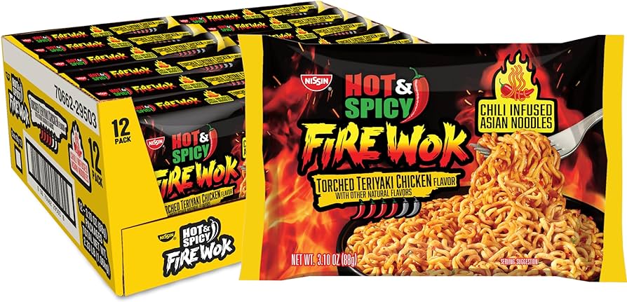 FIREWOK TORCHED TERIYAKT CHICKEN FLAVOR HOT&SPICY 3.10 OZ - Image 5