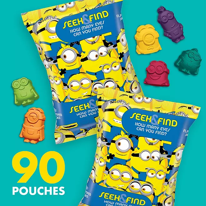 MINIONS FRUIT FLAVORED SNACKS 0.8 OZ - Image 3