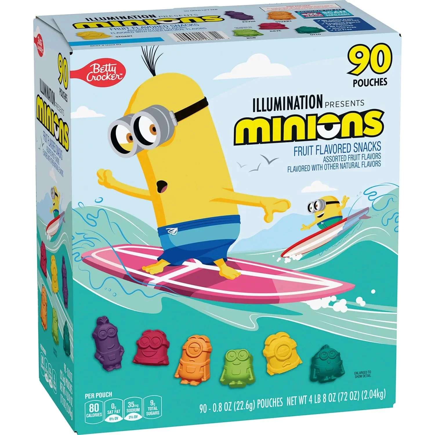 MINIONS FRUIT FLAVORED SNACKS 0.8 OZ - Image 4