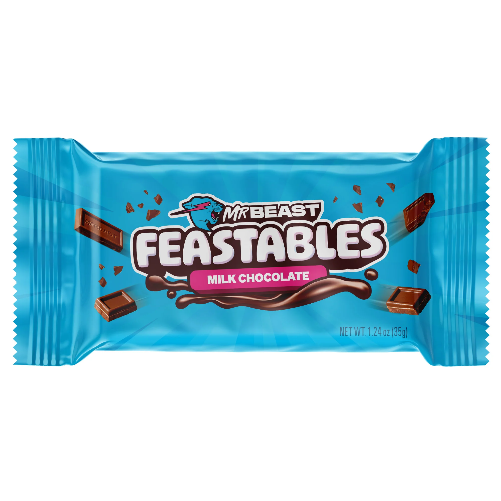 MR BEAST FEASTABLES MILK CHOCOLATE 1.24 OZ - Image 2