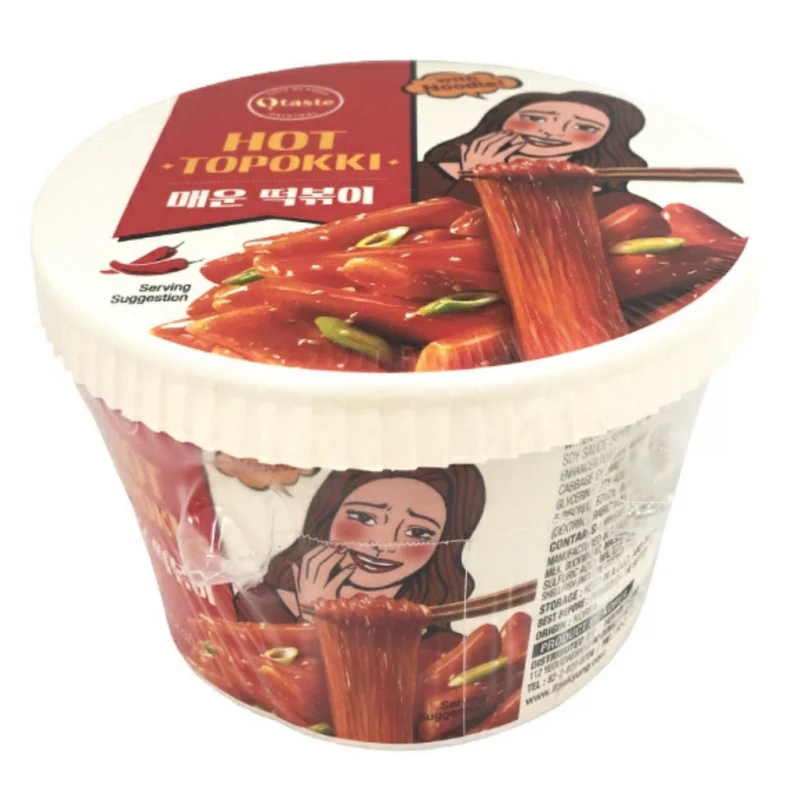 NONGSHIM TAEKYUNG HOT TOPOKKI WITH NOODLE 4.52 OZ - Image 3