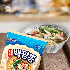 NONGSHIM WHITE JJAMPPONG SEAFOOD FLAVOR 3.31 OZ - Image 3