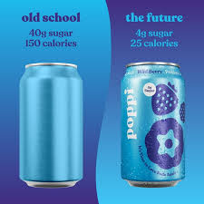 POPPI PREBIOTIC SODA WILD BERRY 12 OZ - Image 2