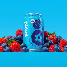 POPPI PREBIOTIC SODA WILD BERRY 12 OZ - Image 3