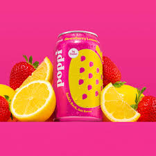 POPPI PREBIOTIC STRAWBERRY LEMON 12 OZ - Image 2