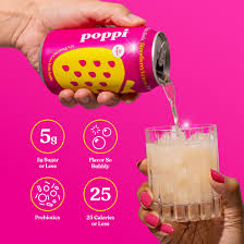 POPPI PREBIOTIC STRAWBERRY LEMON 12 OZ - Image 3