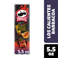 PRINGLES HOT ONES BARBACOA LOS CALIENTES 5.5 OZ - Image 2
