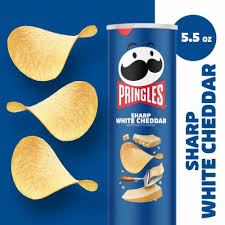 PRINGLES SHARP WHITE CHEDDAR 5.5 OZ - Image 2