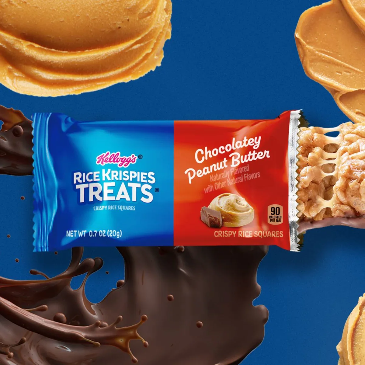 RICE KRISPIES TREATS CHOCOLATEY PEANUT BUTTER  O.7 OZ - Image 3