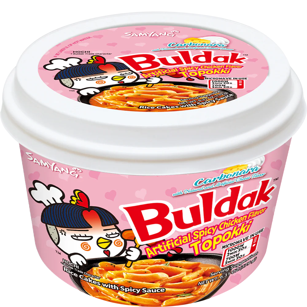 SAMYANG BULDAK CARBONARA TOPOKKI 6.31 OZ