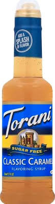 TORANI SUGAR FREE CLASSIC CARAMEL SYRUP 12.7 FL OZ - Image 5