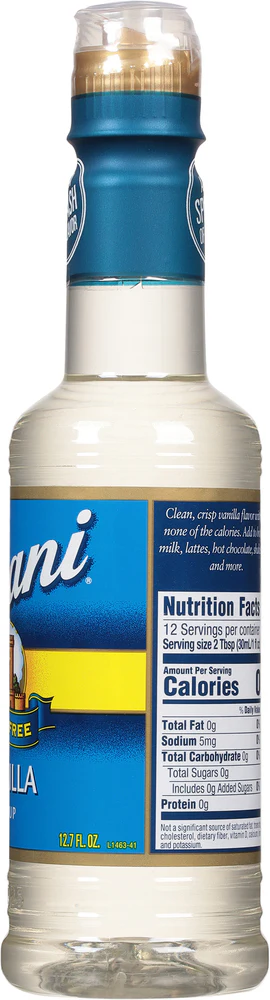 TORANI SUGAR FREE VANILLA SYRUP 12.7 FL OZ - Image 3