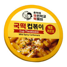 COOK-TOK CUP TTEOKBOKKI MILD SPICY CARBONARA 140G - Image 3