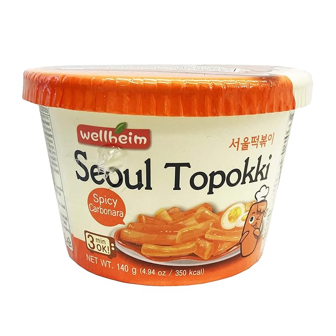WELLHEIM SEOUL TOPOKKI SPICY CARBONARA 4.94 OZ - Image 3